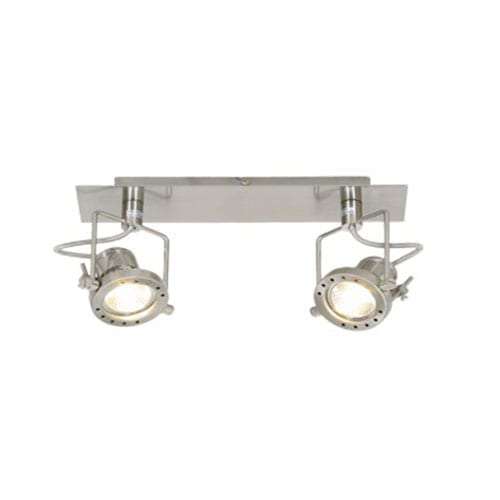 Double Swivel and Tilt Spotlight | S010/2 SATIN