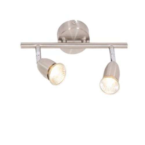 Double Satin Chrome Spotlight | S048/2 SATIN