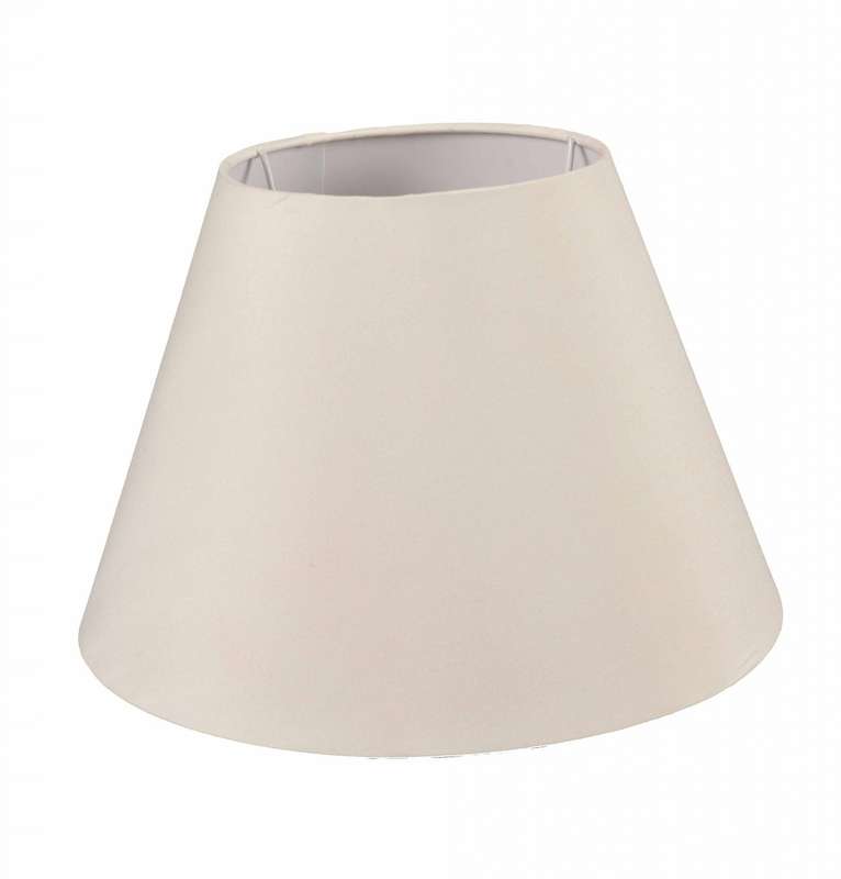S33 Basic Range - Medium Cone Lamp Shade with Polycotton Fabric TOP 32 | DOWN 18 | BOTTOM 32