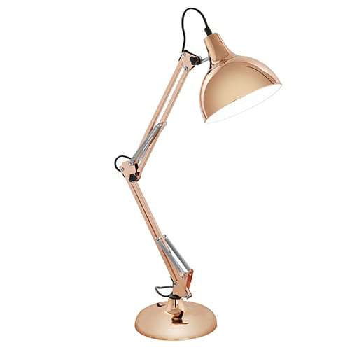 Borgillo Adjustable Table Lamp Copper | T167C