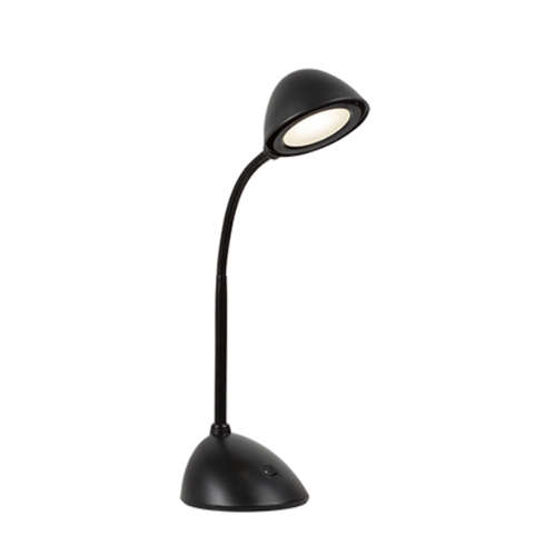 Gooseneck LED Desk Lamp 130mm Black | T591B