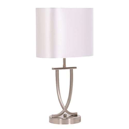 Satin Chrome Table Lamp | TL089