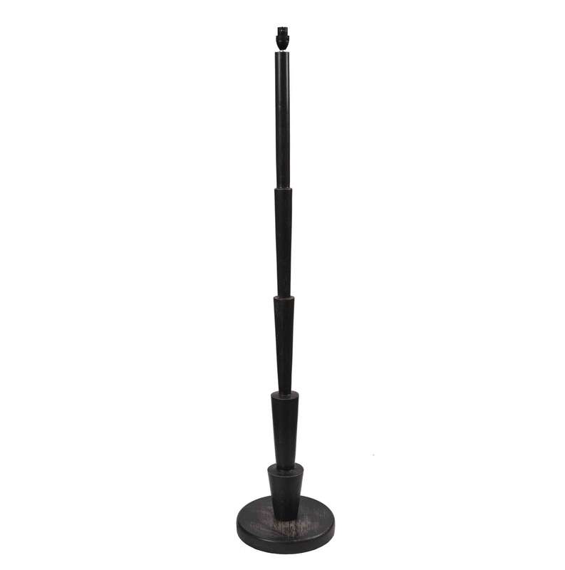 Solid Dark Wooden Standing Lamp | FL23