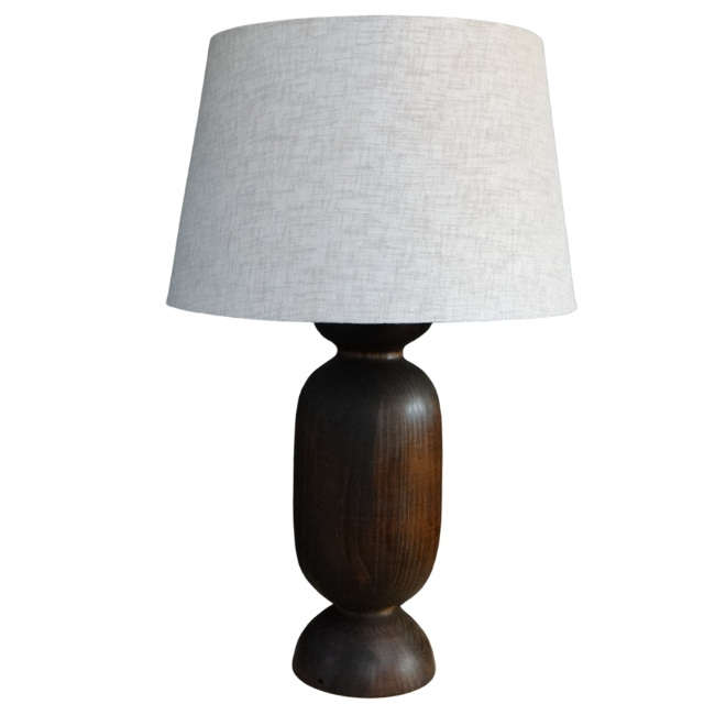 Solid Wood Antique Bedside Base + Shade | WF153