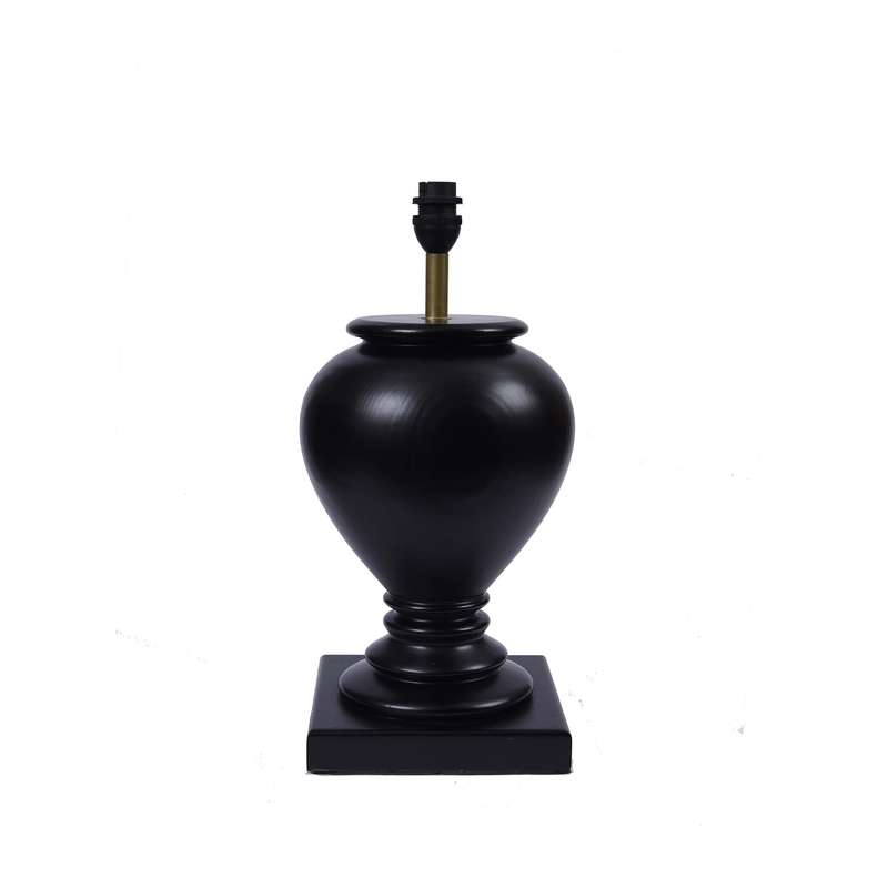 Solid Wood Imbuia Stain Table Lamp | WF58