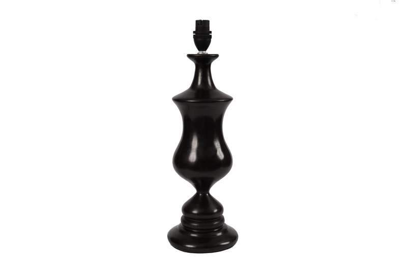 Solid Wood Dark Table Lamp | WF99