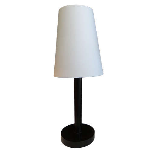 Solid Wood Lamp Stand+ White Colour Lamp Shade | WF78