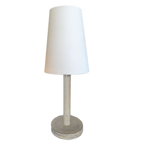 Solid Wash Colour Wood Lamp Stand+ White Colour Lamp Shade | WF78