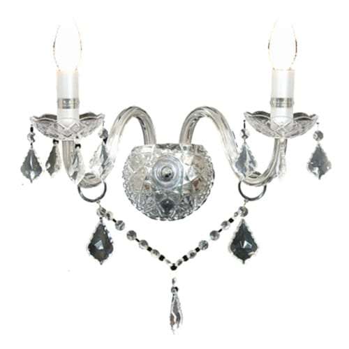 Crystal Wall Light | WB3054/2 CRYSTAL