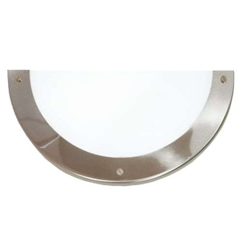 Satin Chrome Wall Light with Frosted Glass | WB3005