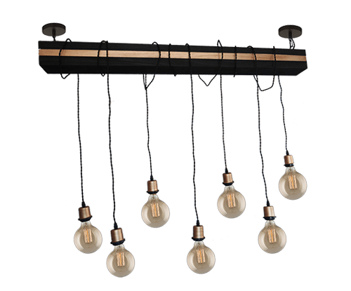 Wood Log Pendant Light | PEN111 Wood