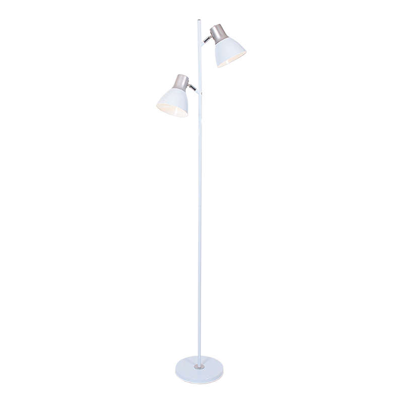 Black Mother and Son Floor Lamp with Double Switch | SL1097