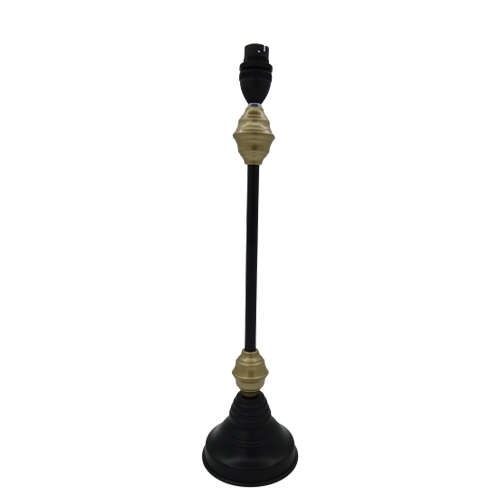 Metal Sprayed Table & Bedside Lamp