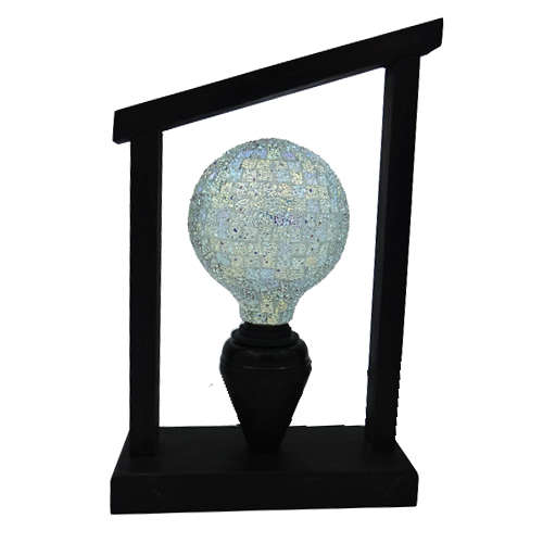 Solid Wood Dark Brown Table Lamp | WF198