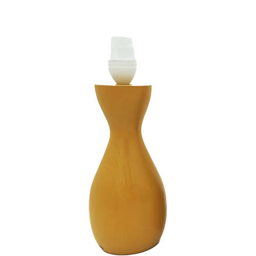 Solid Wood Green Colour Bedside Lamp Base | WF201