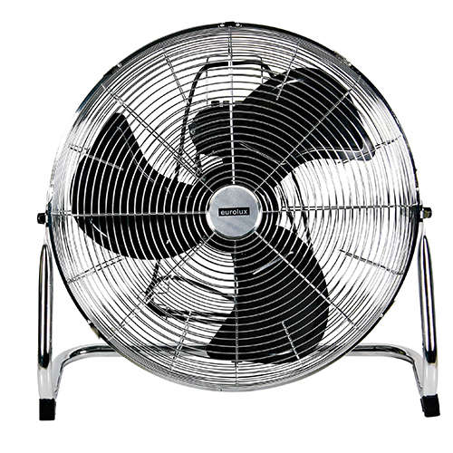 Industrial Floor Fan 3 Blades Chrome | F17