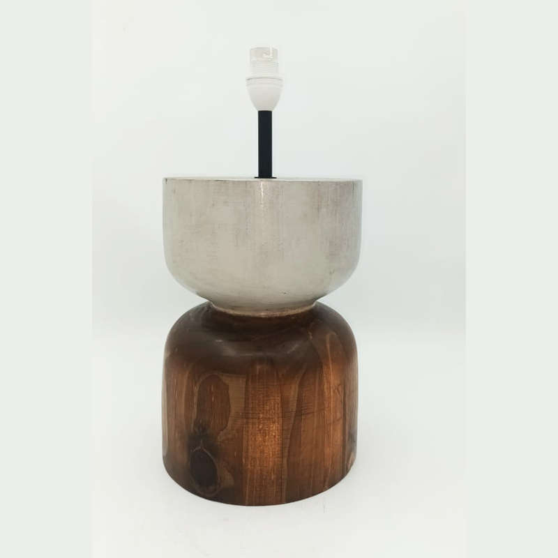 Side Table Lamp Stand Solid Wood Oak Stained | WF223