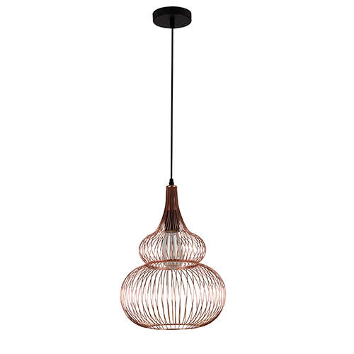 Anthea Grid Pendant Copper | P892CP