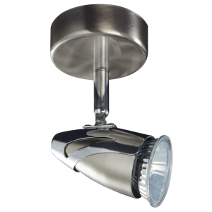 Satin and Polished Chrome Spotlight | S061/1 SATIN