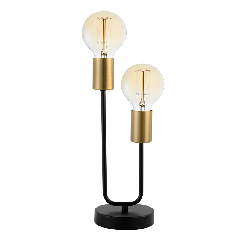 Metal Table Lamp | TL653 BLACK BRASS
