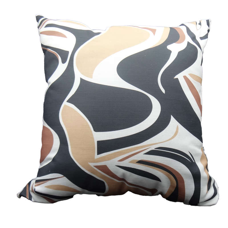Scatter Cushion Orange Wavy | 60cmx60cm