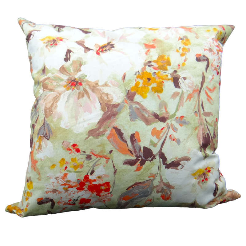 Scatter Cushion Yellow Flowers Material | 60cmx60cm