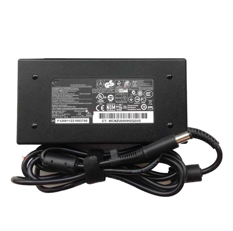 120W Hp Laptop Ac Adapter / Charger 19.5V 6.15A 7.4*5.0mm