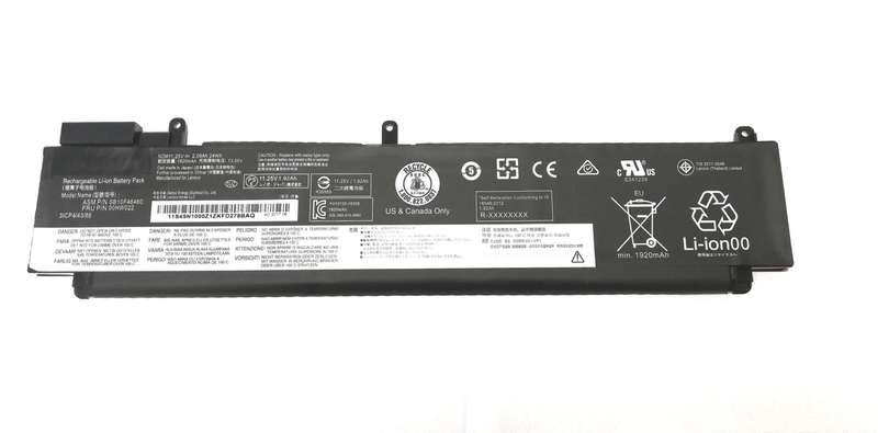 Front Battery for Lenovo ThinkPad T460S, T470S, T470S (00HW036)