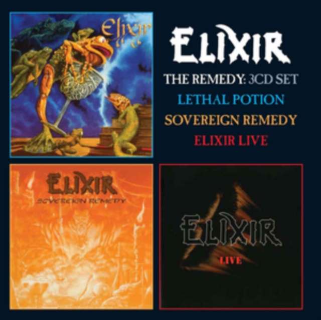 Elixir - The Remedy - Lethal Potion / Sovereign Remedy / Elixir Live (Remastered Edition) (CD)