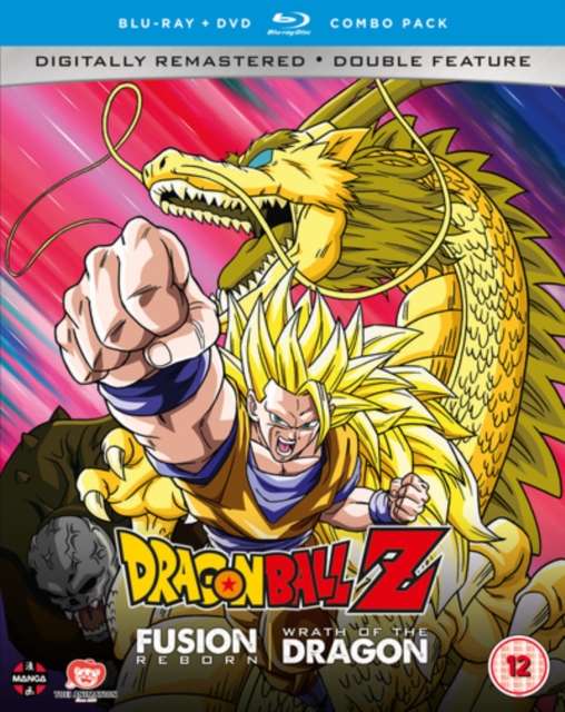Dragon Ball Z Movie Collection 6: Fusion Reborn / Wrath Of The Dragon - (Blu-ray + DVD)