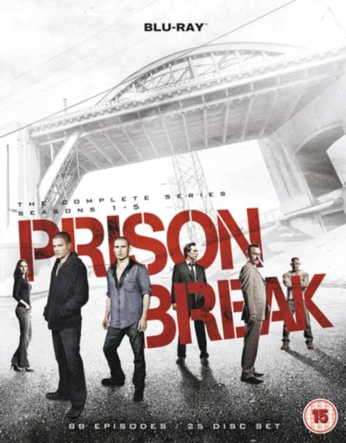 Prison Break Season 1-5 Complete Box Set (Blu-ray)