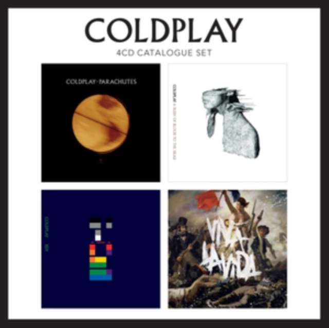 Coldplay  4CD Catalogue Set - Parachutes / A Rush Of Blood To The Head / X&Y / Viva La Vida (CD)
