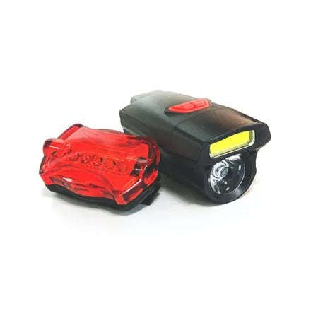 5W COB LED Bicycle Bike Cycling Front Rear Tail Light