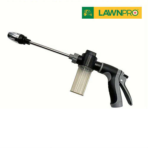 High-Pressure Spray Gun With Foam Bottle
