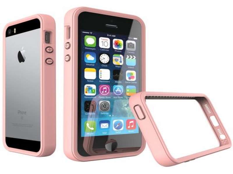 RHINO SHIELD CRASH GUARD BUMPER SMARTPHONE PROTECTOR FOR IPHONE SE