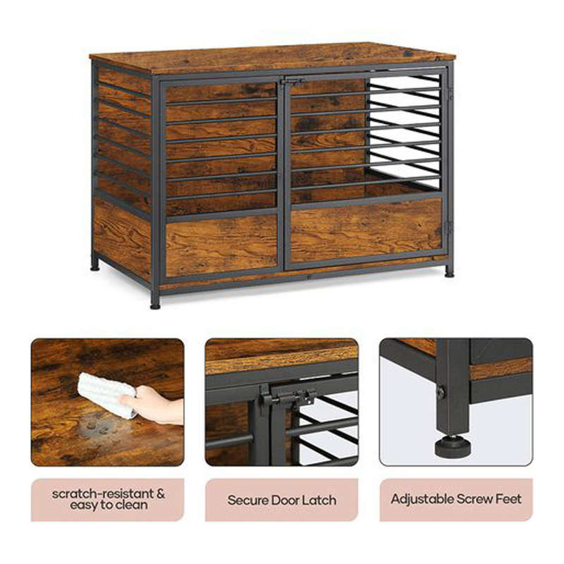 100CM LARGE DOG CRATE KENNEL HOUSE CAGE