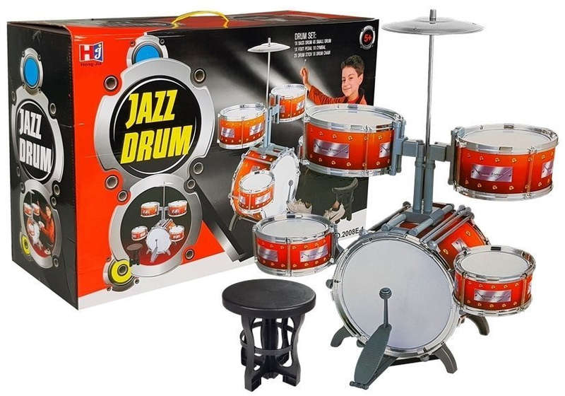 Jazz drum music set