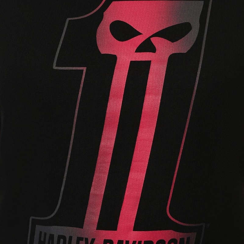 Women's #1 Skull Graphic Tee - XL