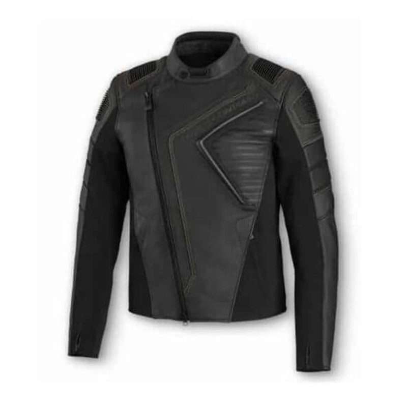 Mens Watt Leather Jacket - S
