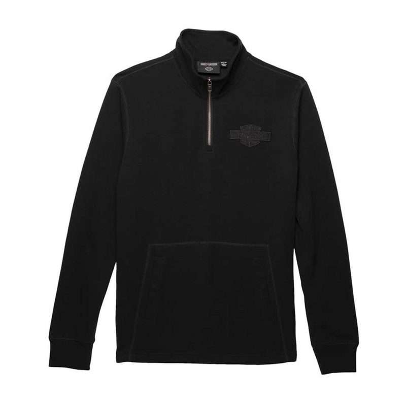 Men's Bar & Shield 1/4 Zip Pullover - 2XL