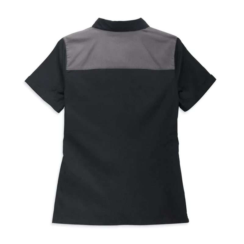 Women's Modern Mechanic colourblock Shirt - L