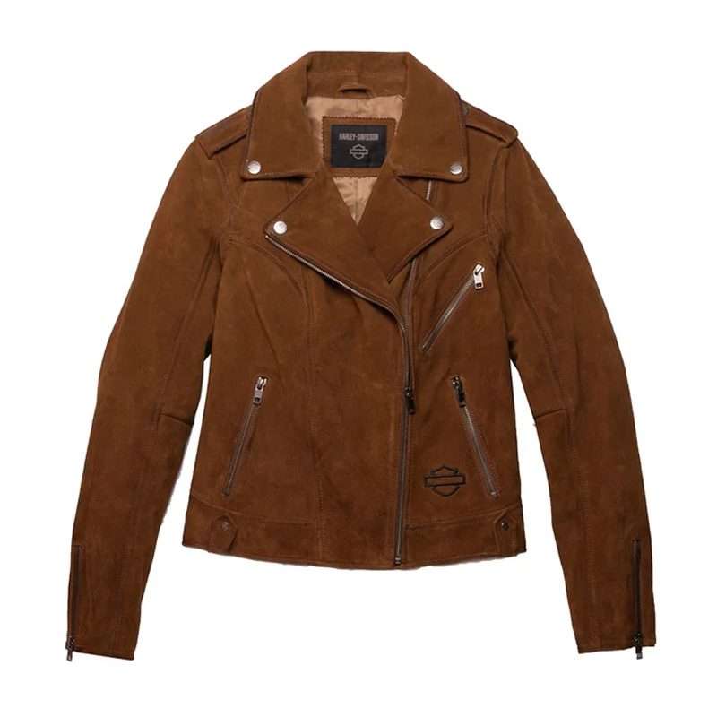 Women's Transcendent Distressed Leather Jacket - 2XL