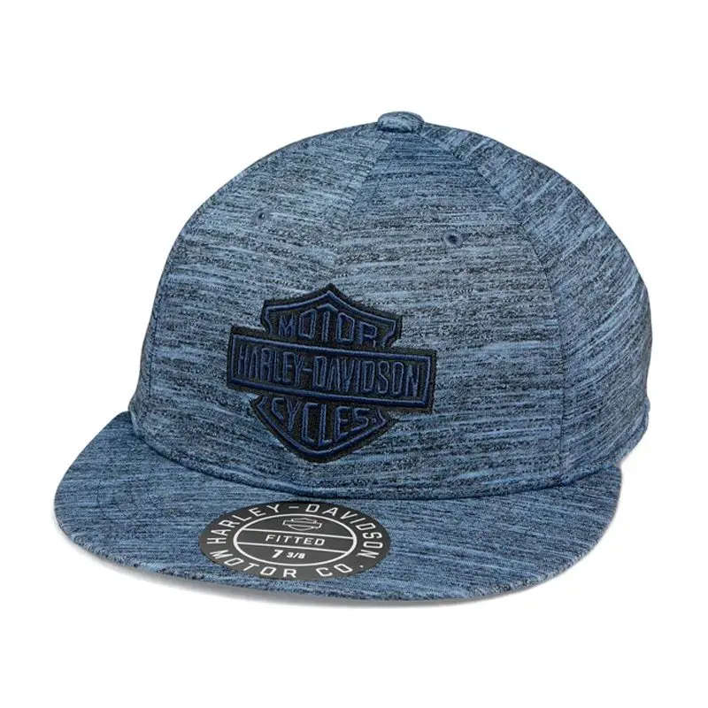 Men's Bar &amp; Shield Novelty Cap - Heather Navy - L