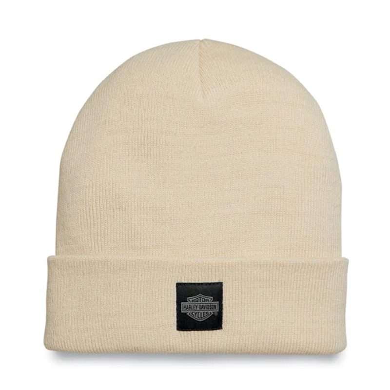 Mens Forever Harley Beanie  Oatmeal