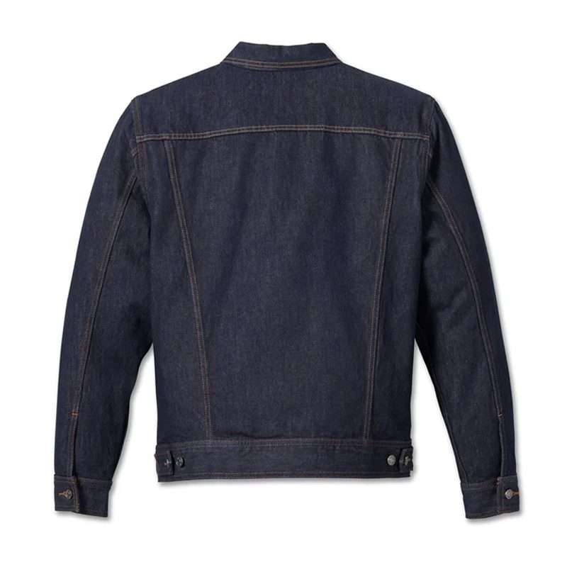 Men's Denim Jacket - Dark Indigo - M
