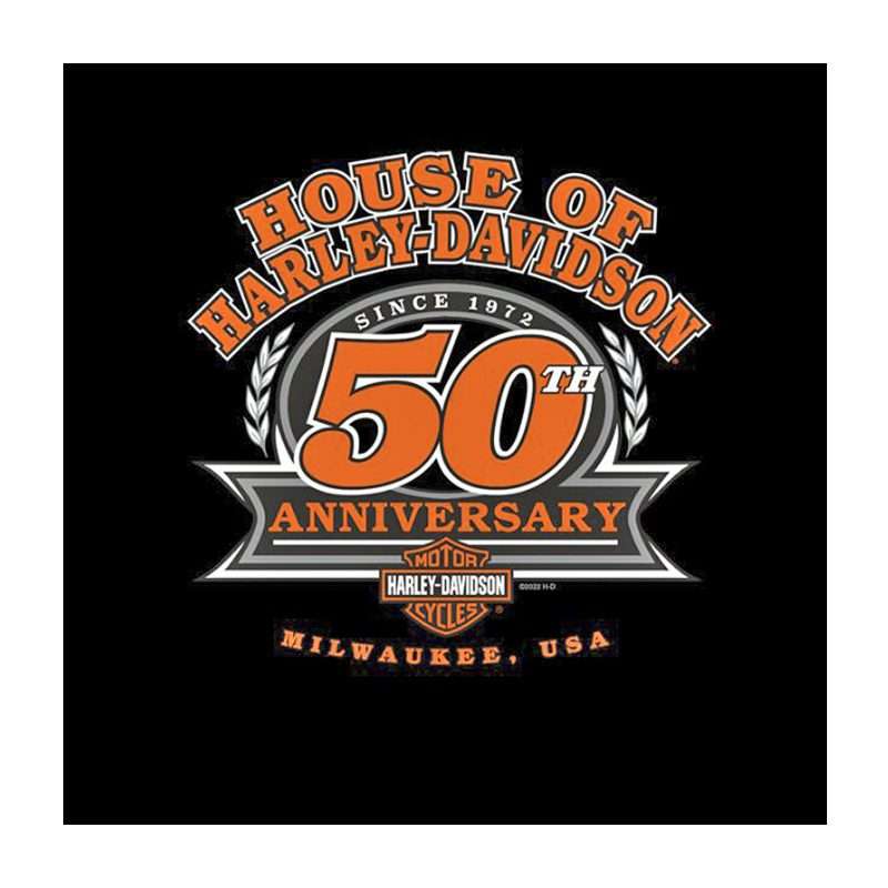 Women's Mini Bar &amp; Shield® V-Neck T-Shirt | Short Sleeves | 50th Anniversary Back - 3XL