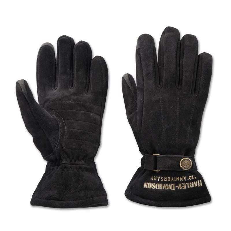 Womens 120th Anniversary Wistful Leather Gloves - XS
