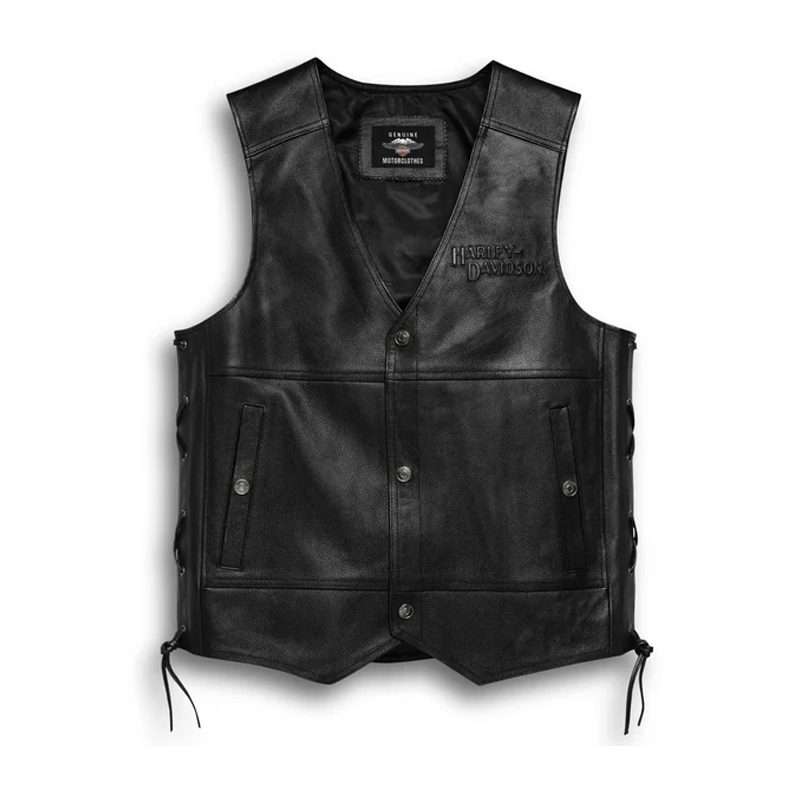 Men's Tradition II Leather Vest - 3XL