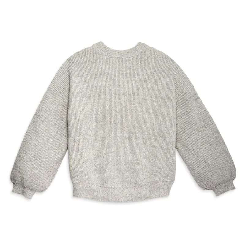 Womens Craftsmanship Sweater - Light Grey Marl - XL