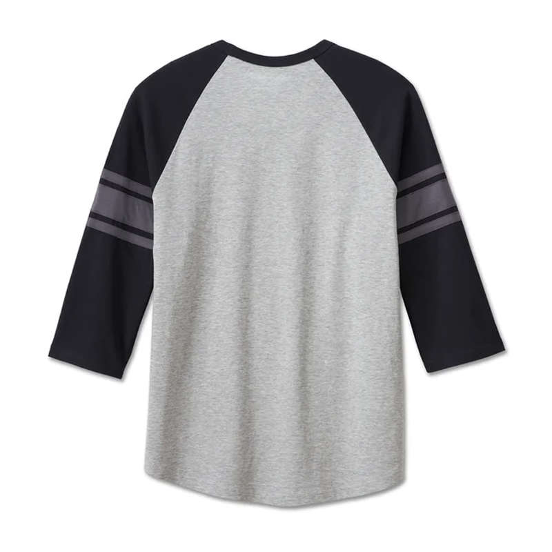 Men's #1 3/4 Raglan Tee - Colorblock - 3XL
